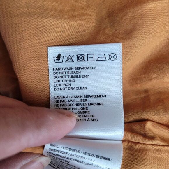 Farm Rio Anthropologie Dress Crochet Tiered Ruffle Midi Colorful Tiger Tropic L - Picture 16 of 16